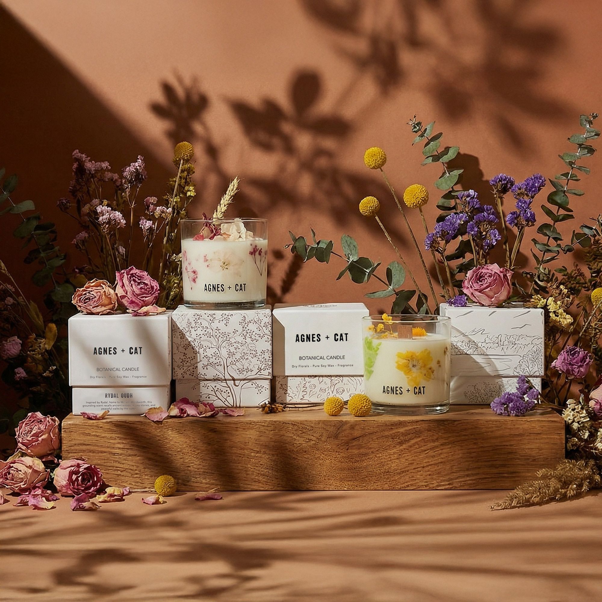 Agnes + Cat Botanical Soy Wax Candle - Moorland - Image 5