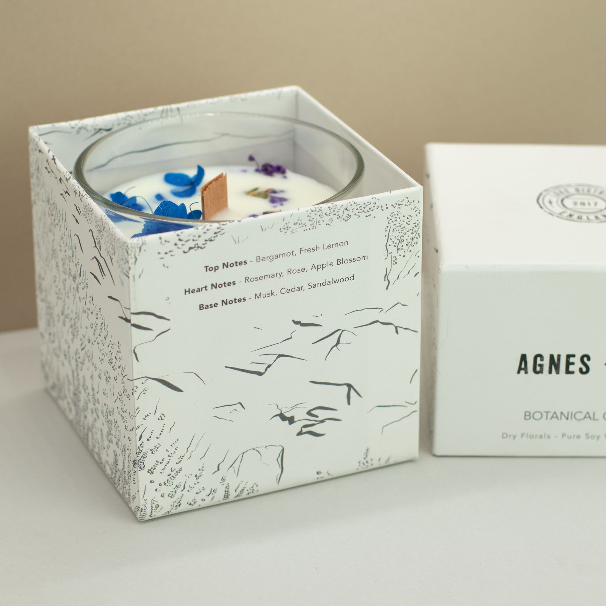 Agnes + Cat Botanical Soy Wax Candle - Moorland - Image 7